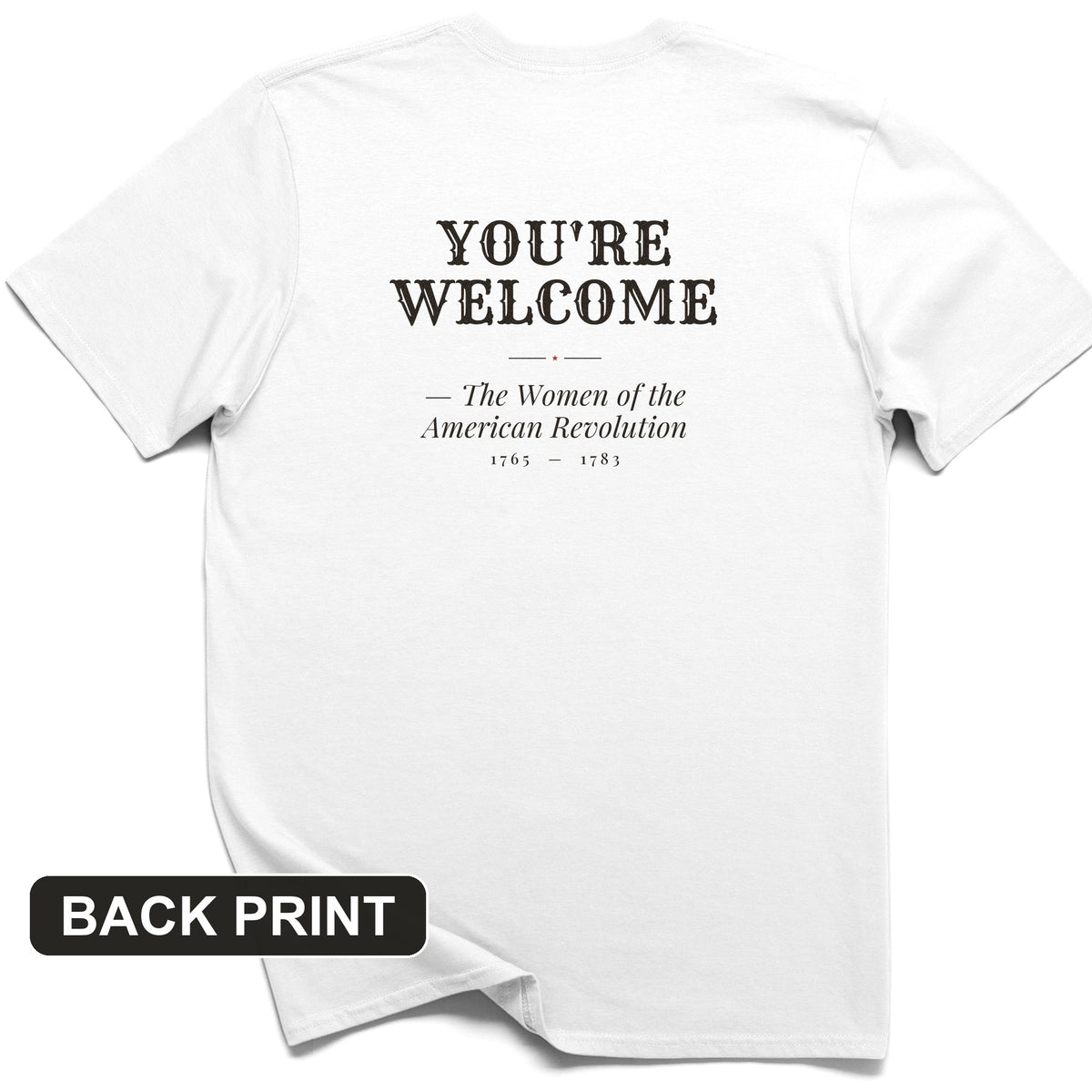 You're Welcome Back Print T-Shirt