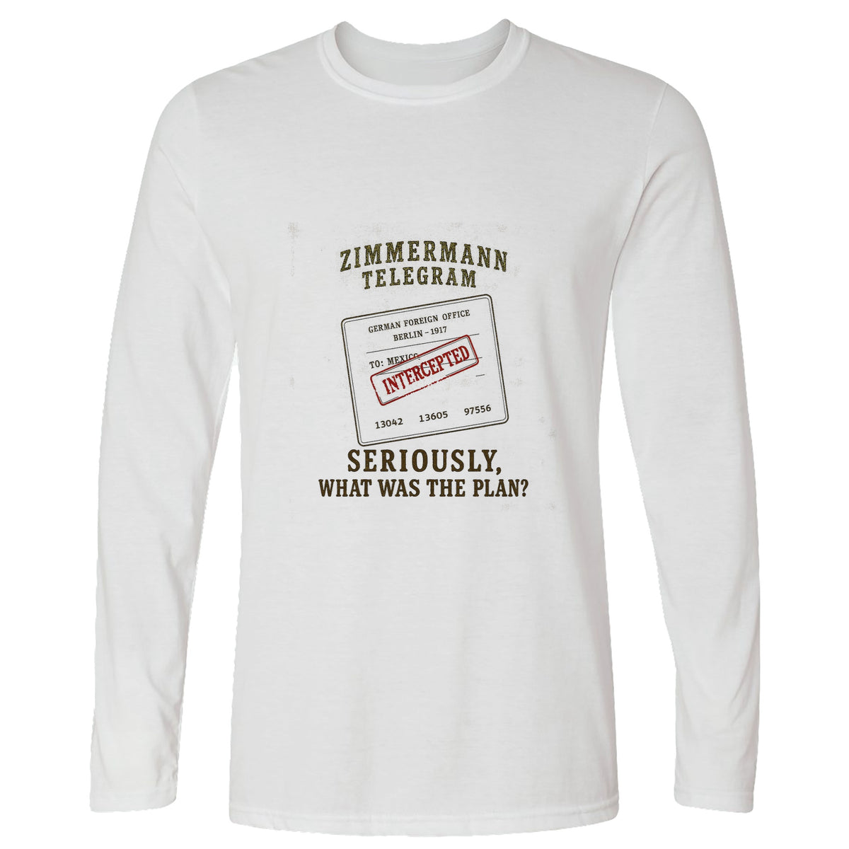 Zimmermann Telegram Long Sleeve T-Shirt