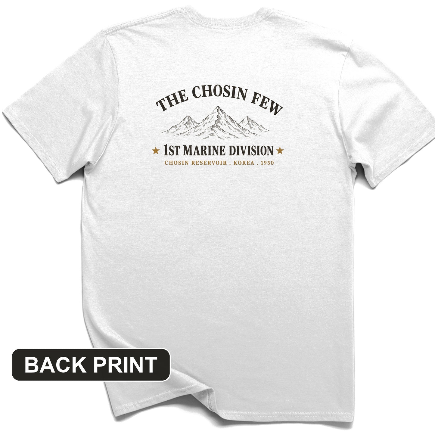 Chosin Few Back Print T-Shirt