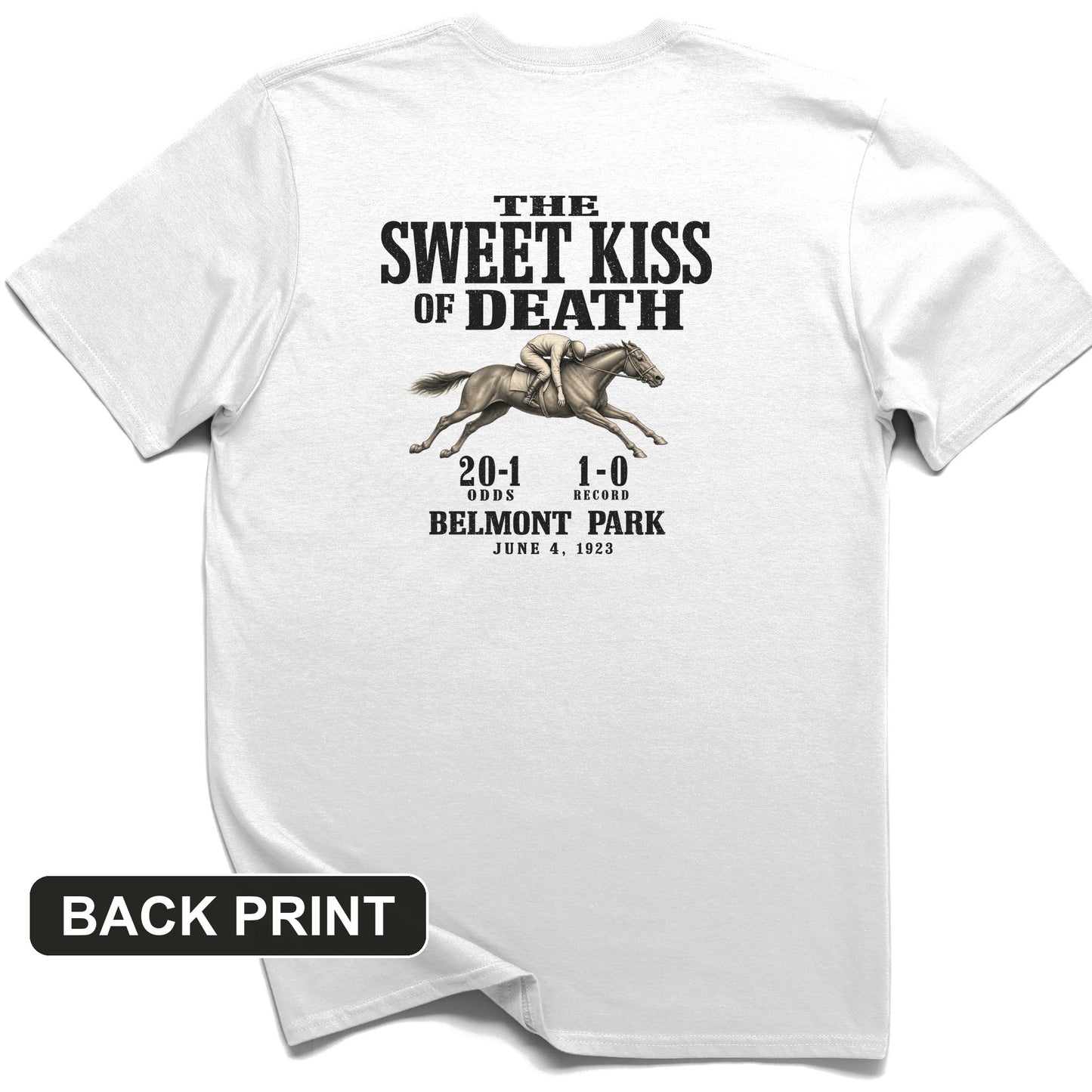 Kiss of Death Back Print T-Shirt