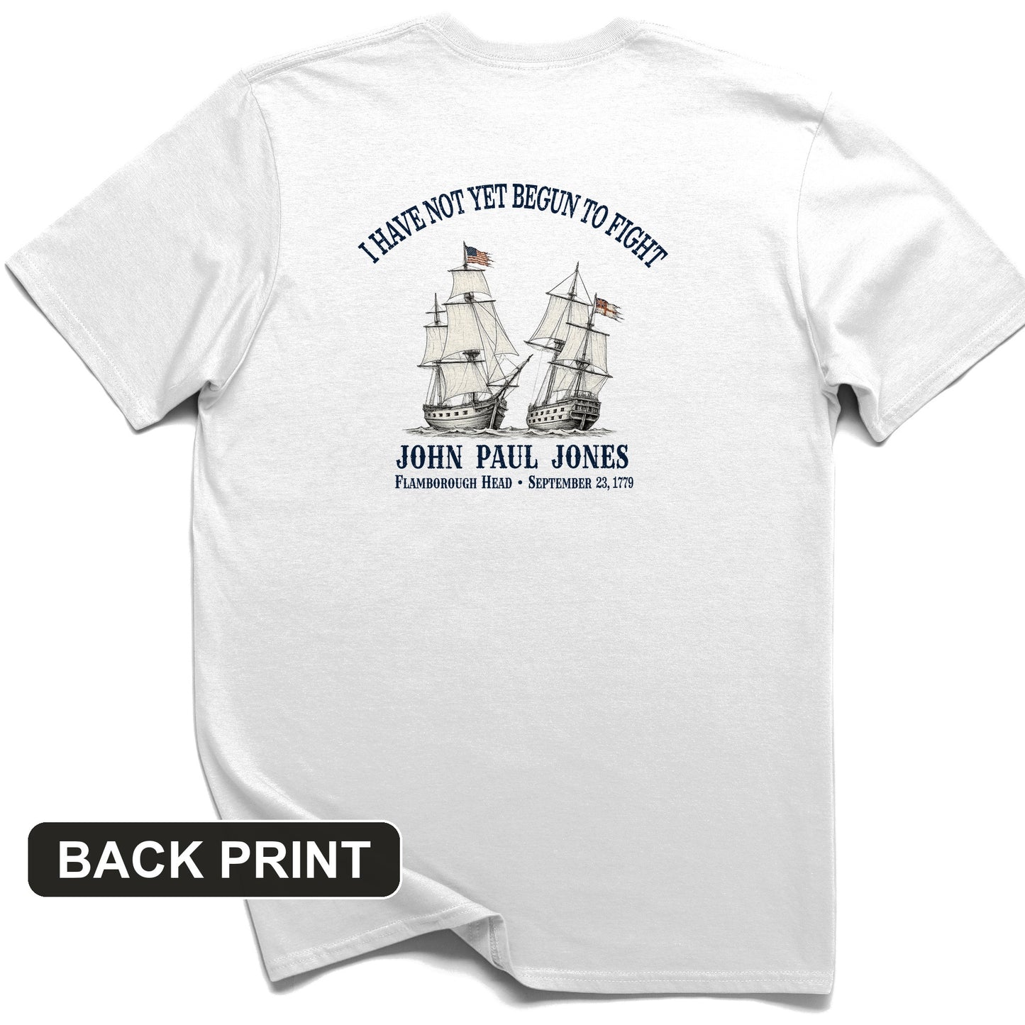 Not Yet Begun to Fight Back Print T-Shirt