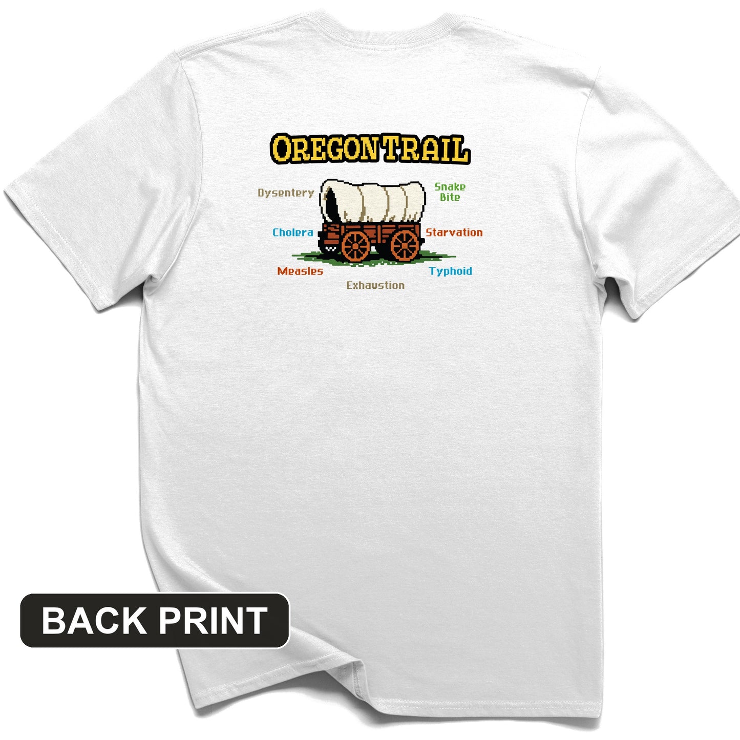 Oregon Trail Back Print T-Shirt