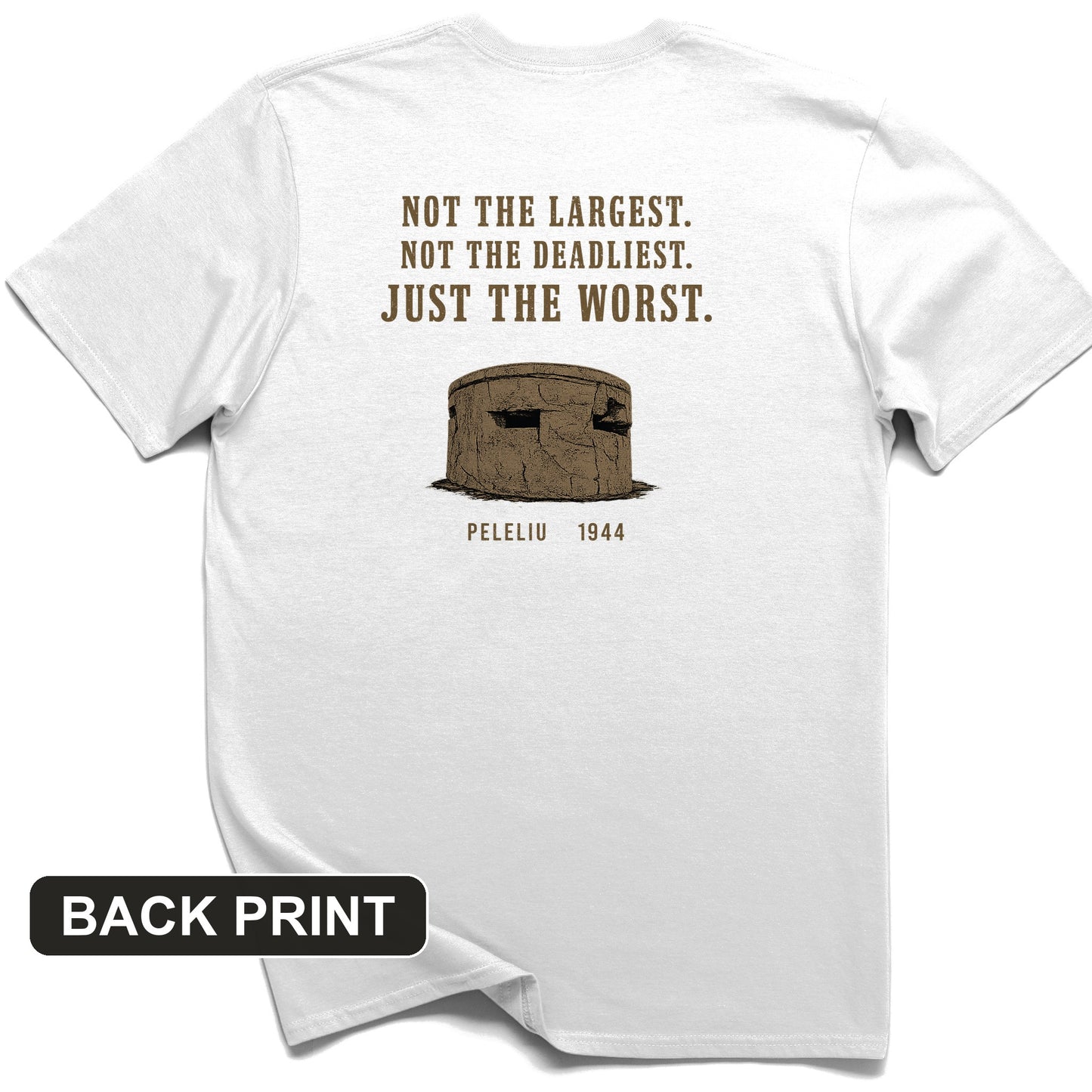 Peleliu Back Print T-Shirt