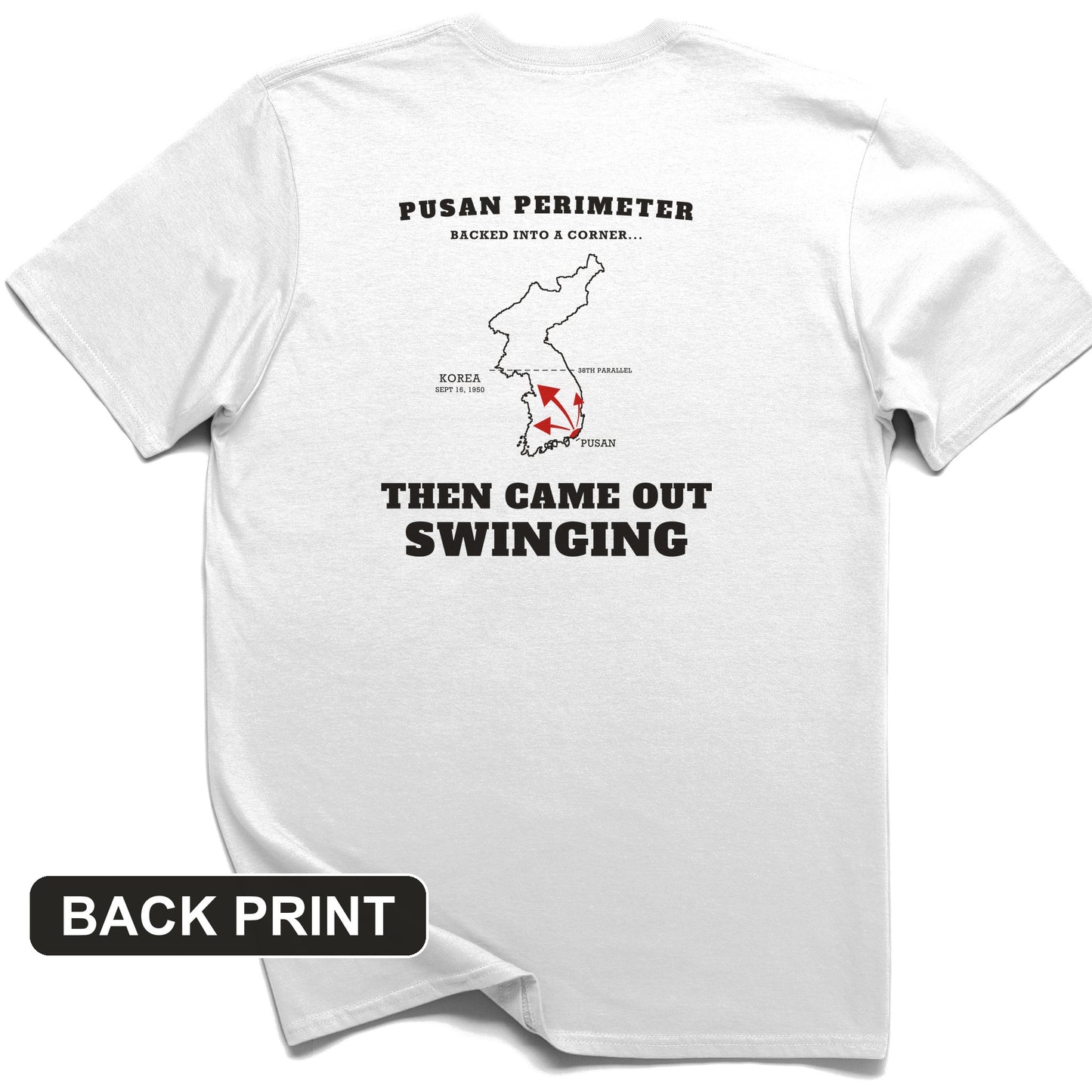 Pusan Perimeter Back Print T-Shirt