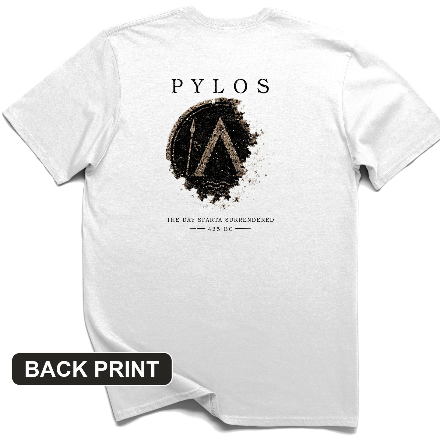 Pylos Back Print T-Shirt