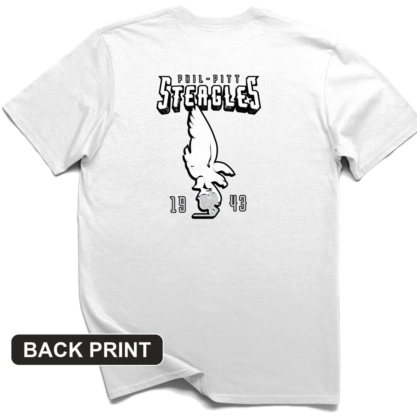 Steagles Back Print T-Shirt