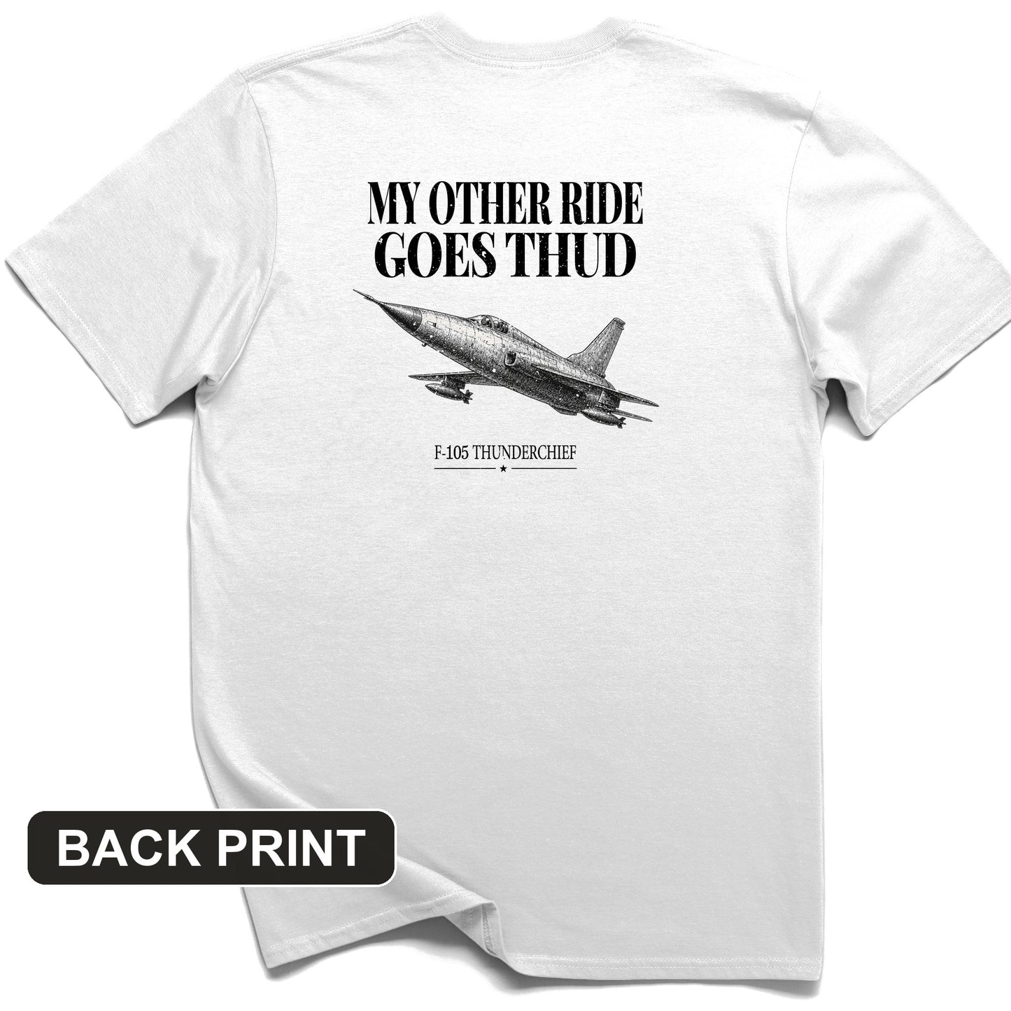 Thud Back Print T-Shirt