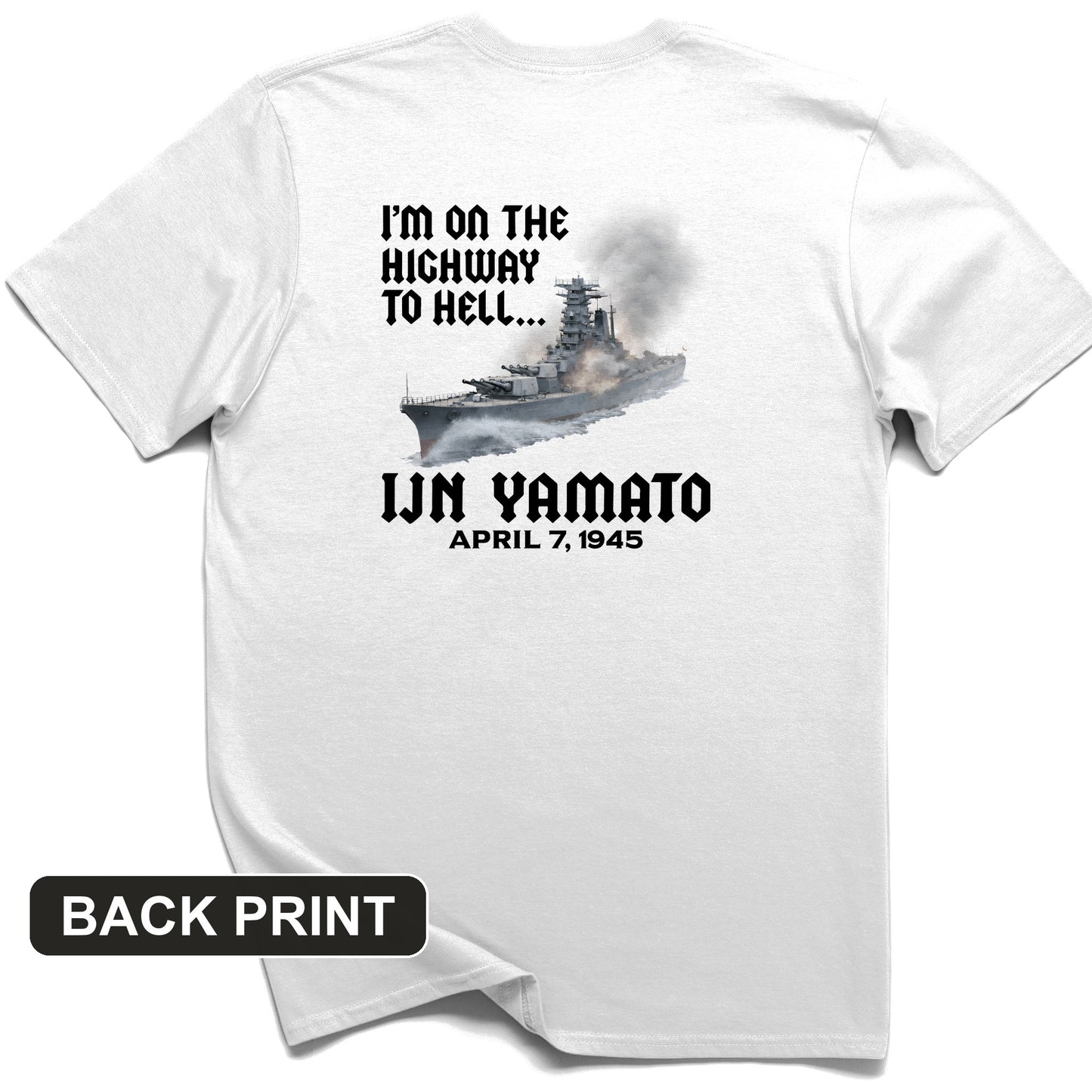 Yamato Back Print T-Shirt