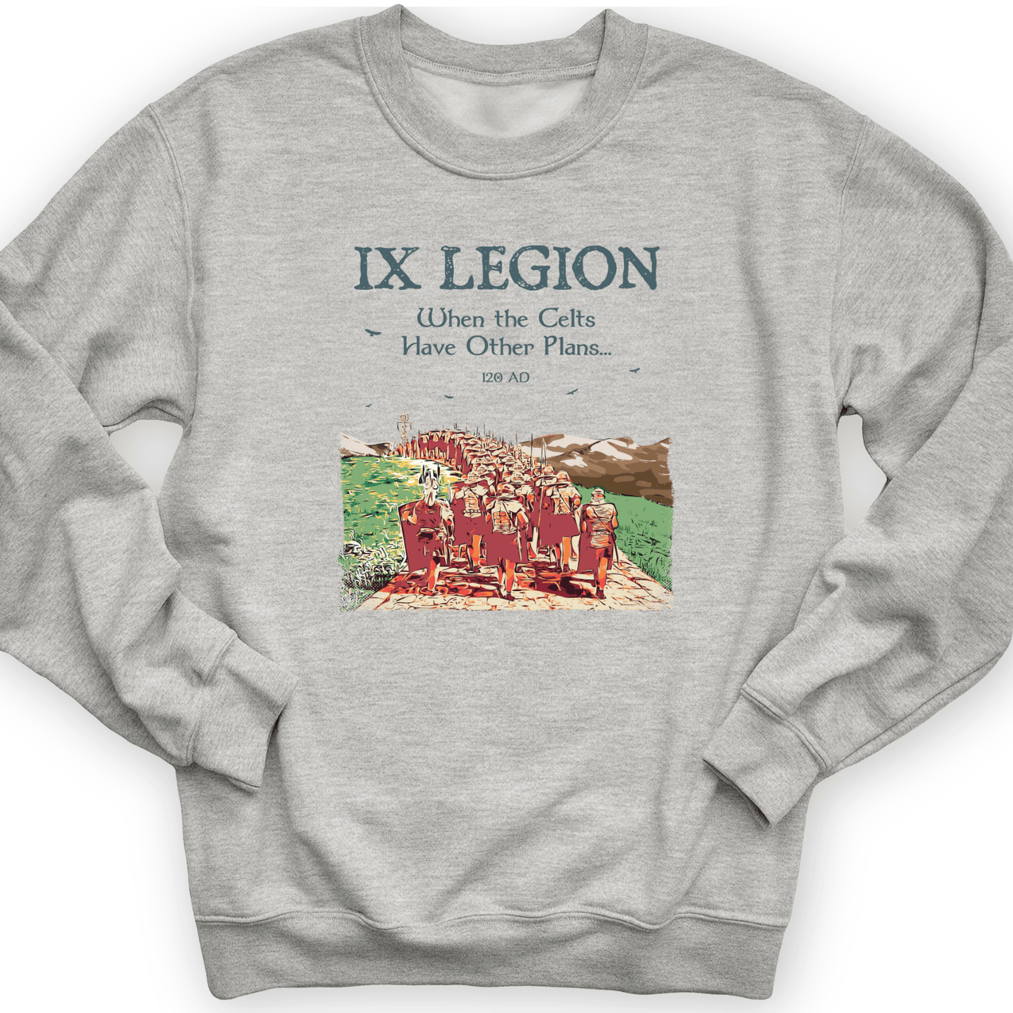 9th Legion Crewneck Sport Grey / S