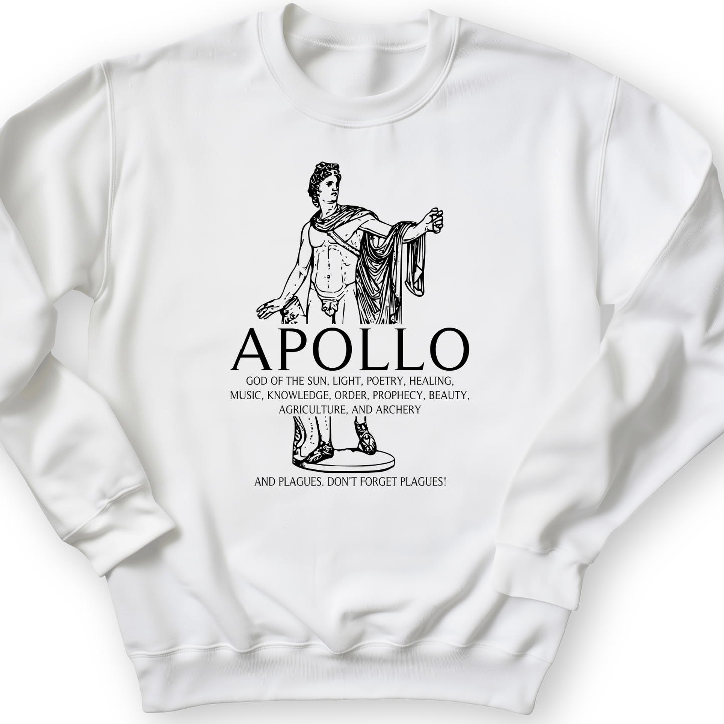 Apollo Crewneck White / S