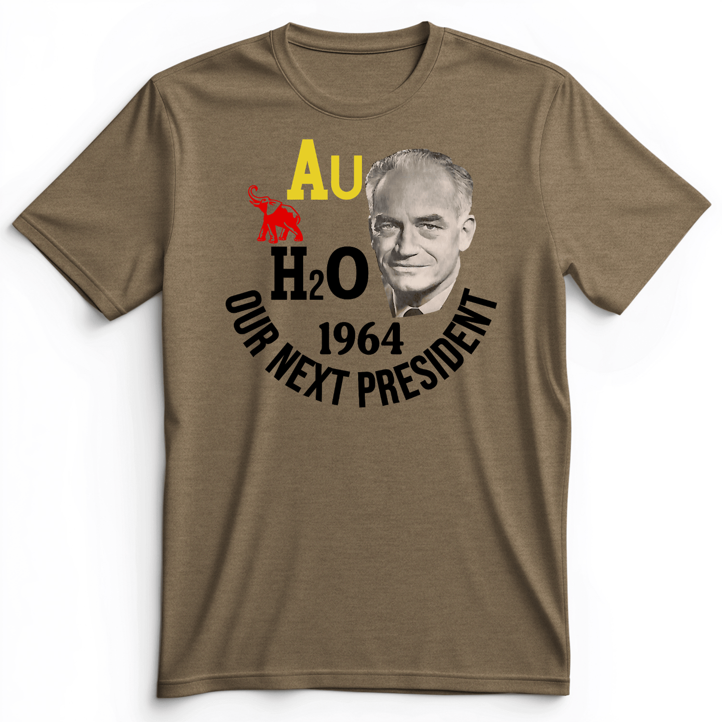 Barry Goldwater Premium Tee Heather Olive / S