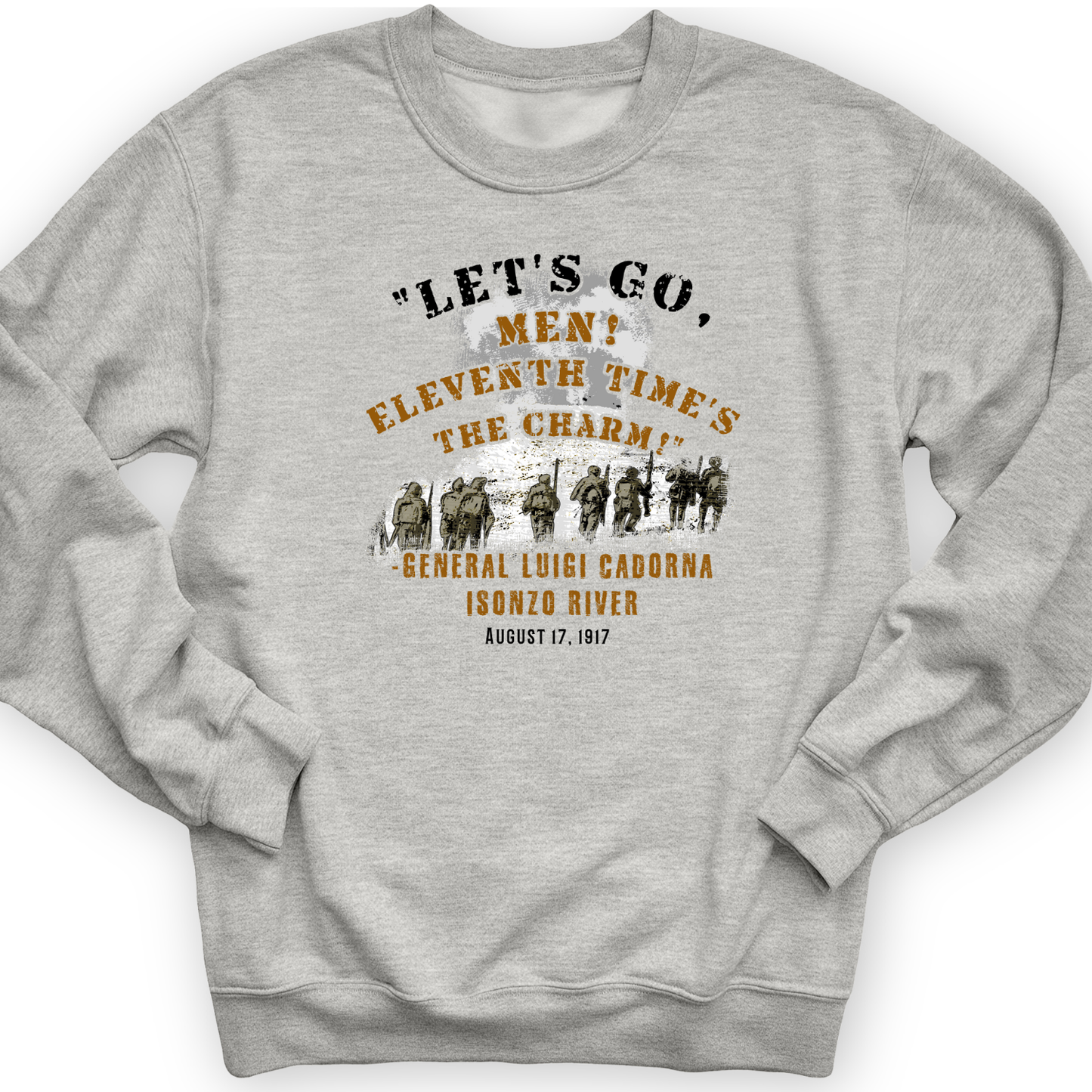 Battle Of Isonzo Crewneck Sport Grey / S