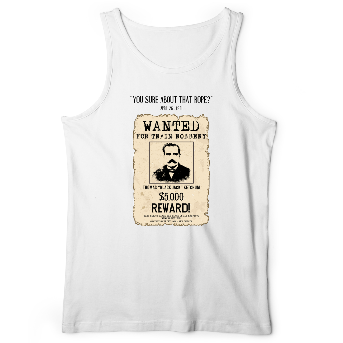 Black Jack Ketchum Tank White / XS