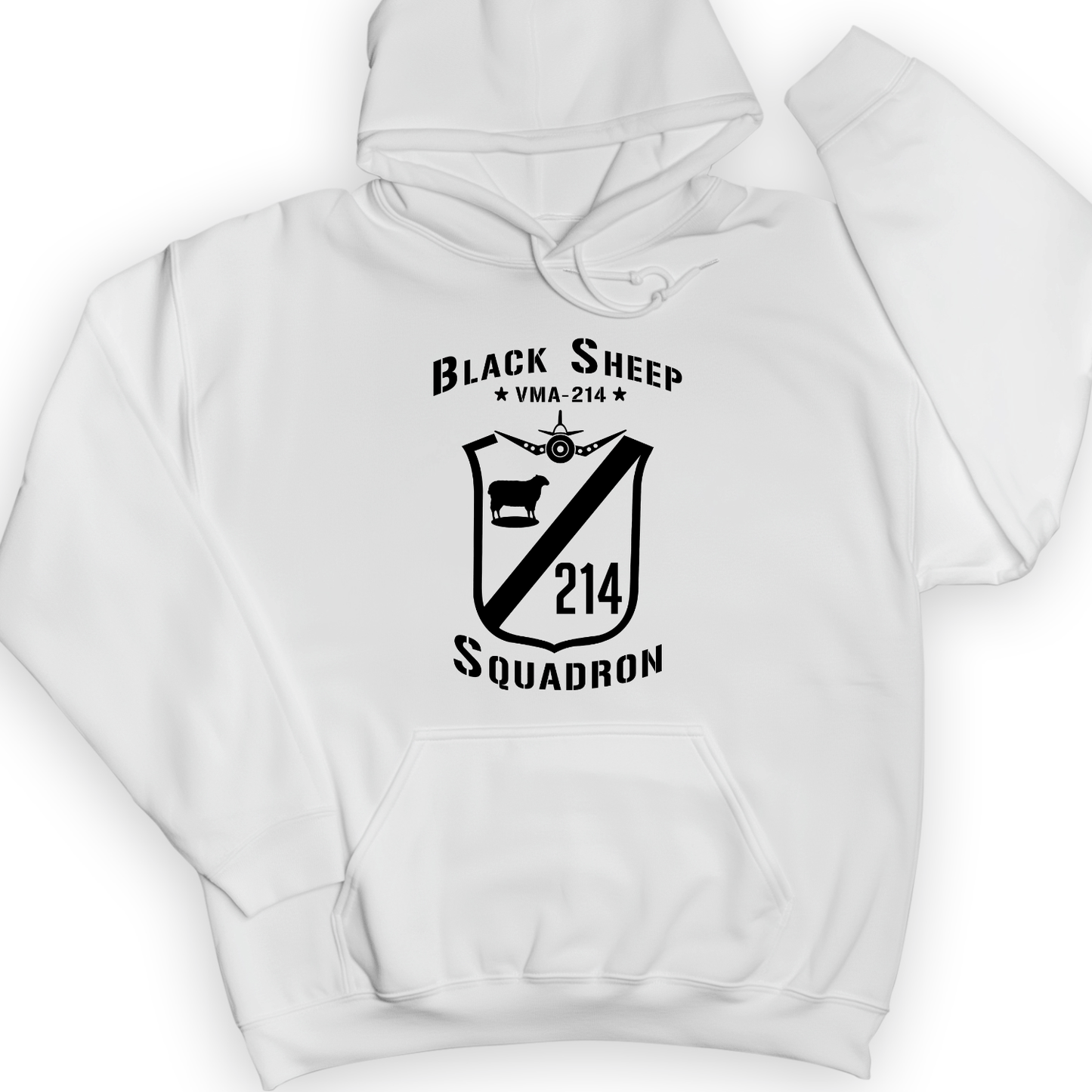 Black Sheep Hoodie White / S