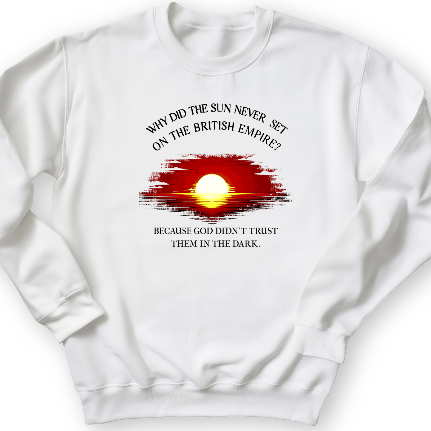 British Empire Crewneck White / S