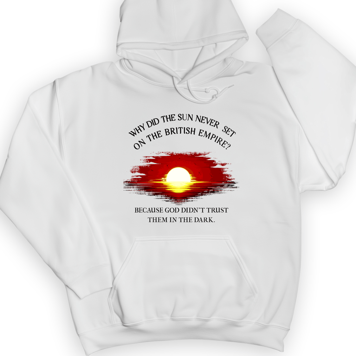 British Empire Hoodie White / S