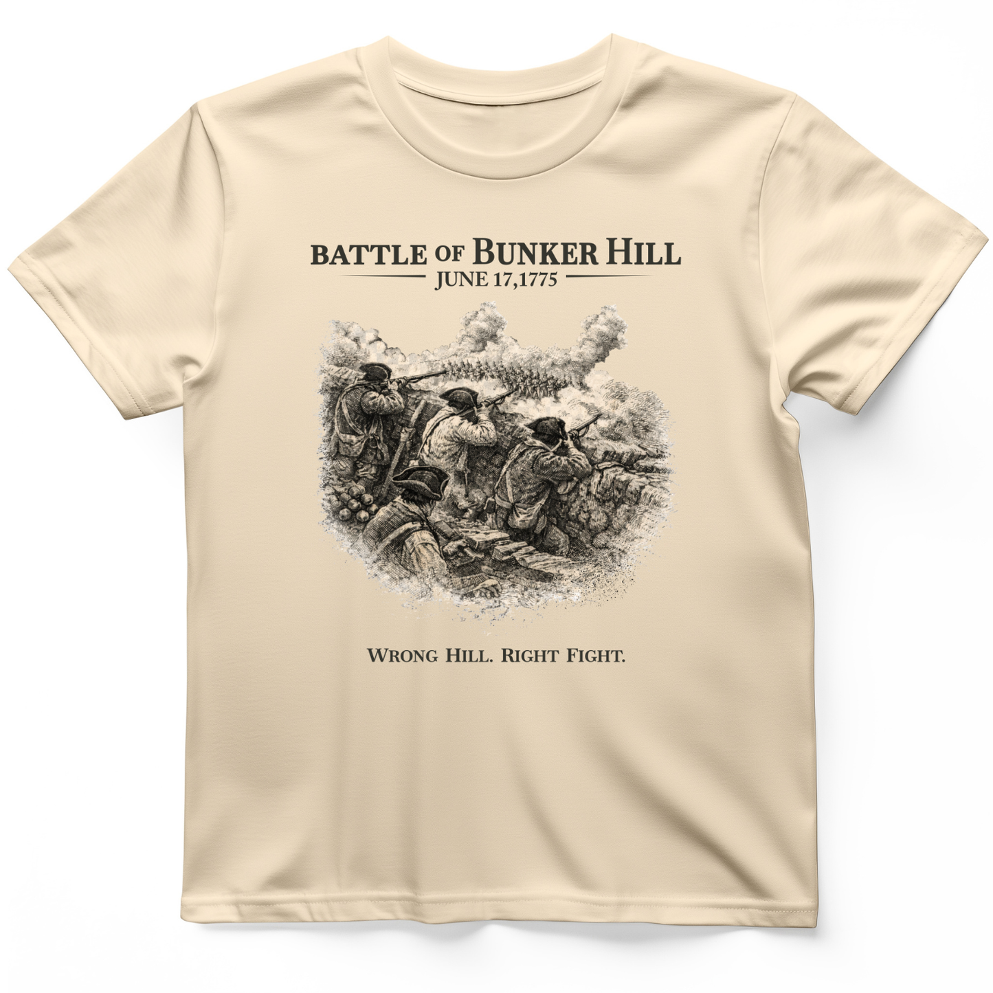 Bunker Hill T-Shirt Natural / S