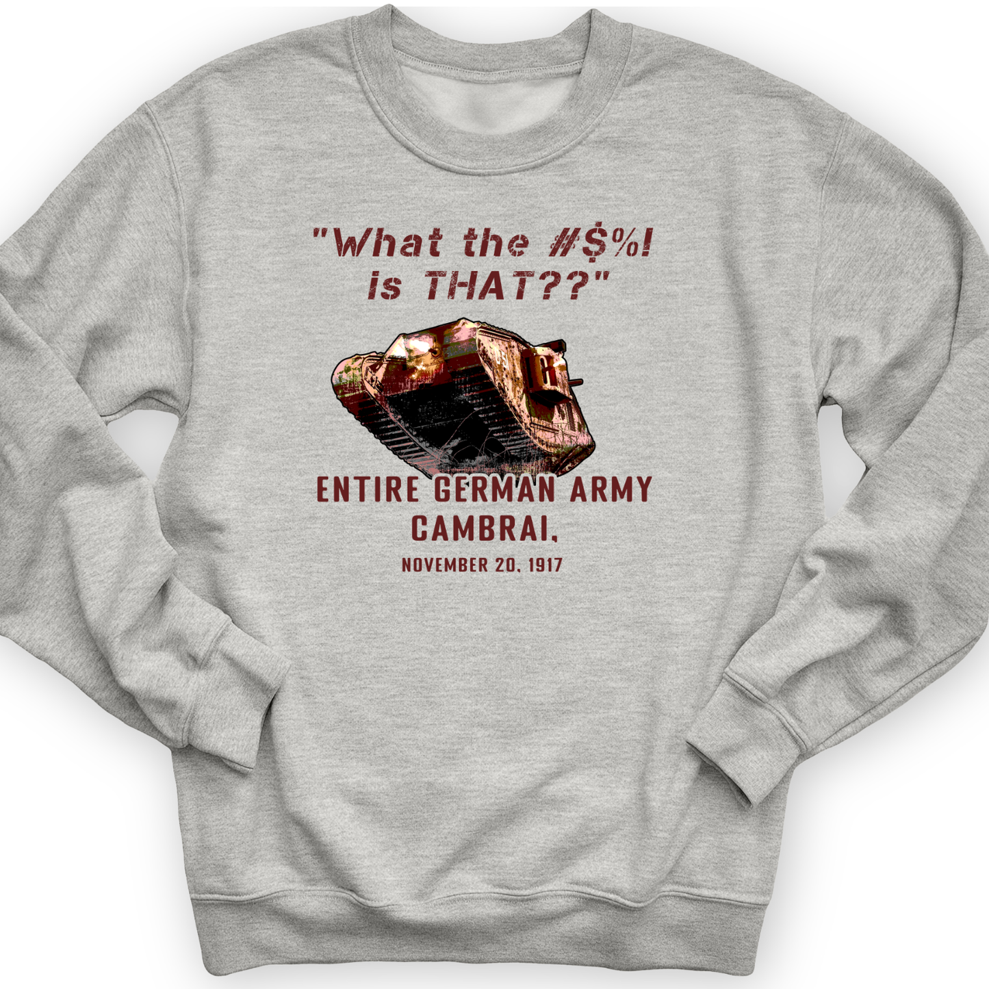 Cambrai 1917 Crewneck Sport Grey / S