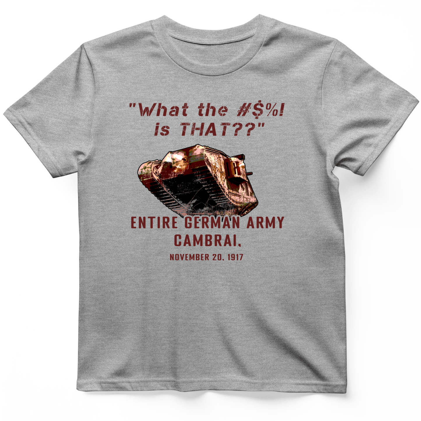 Cambrai 1917 T-Shirt Sport Grey / S