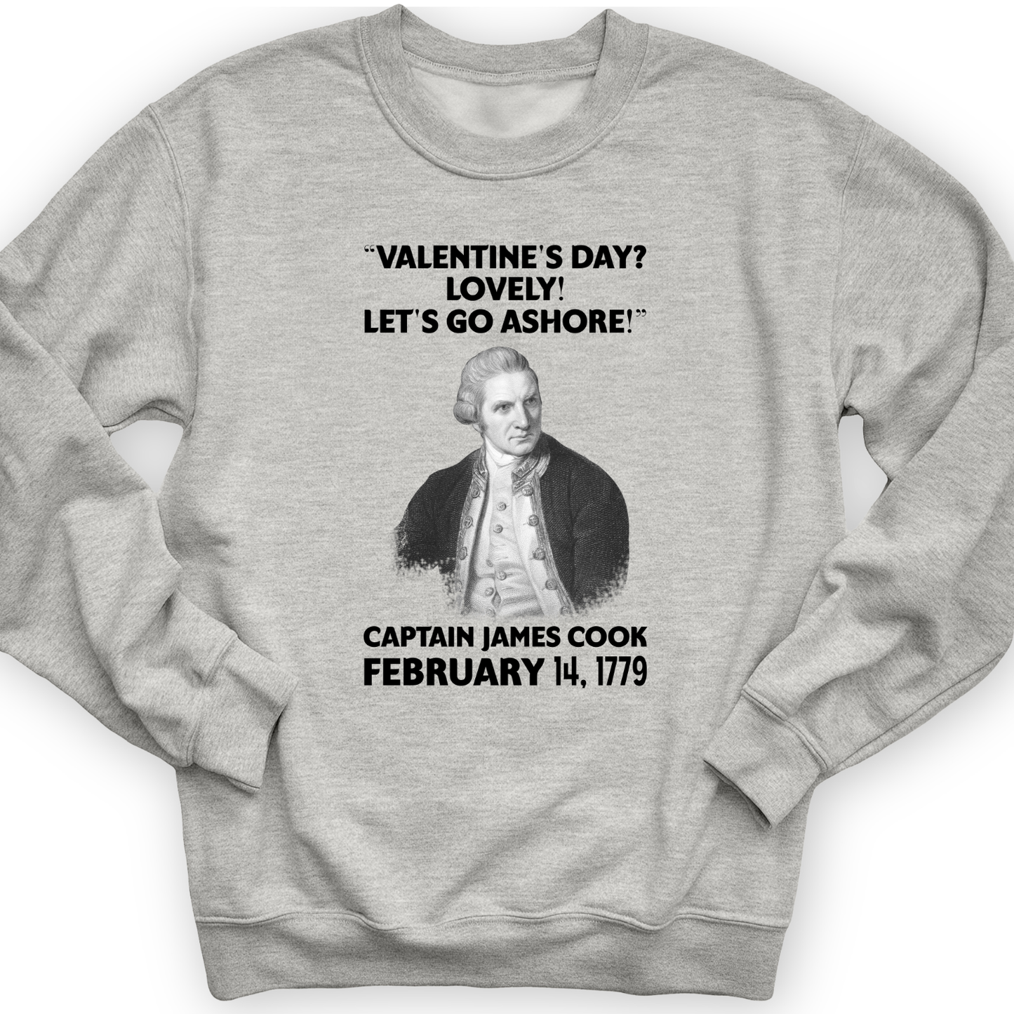 Captain Cook Crewneck Sport Grey / S