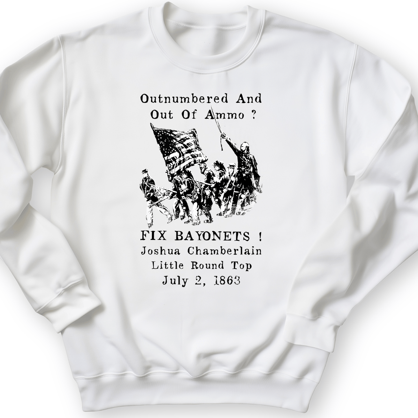 Chamberlain Crewneck White / S