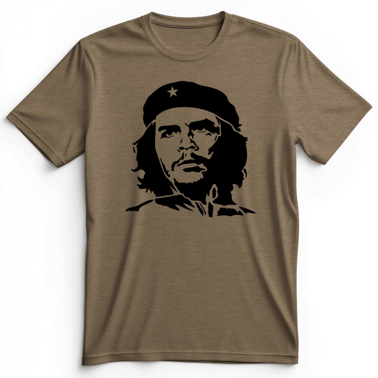 Che Guevara B&W Premium Tee Heather Olive / S