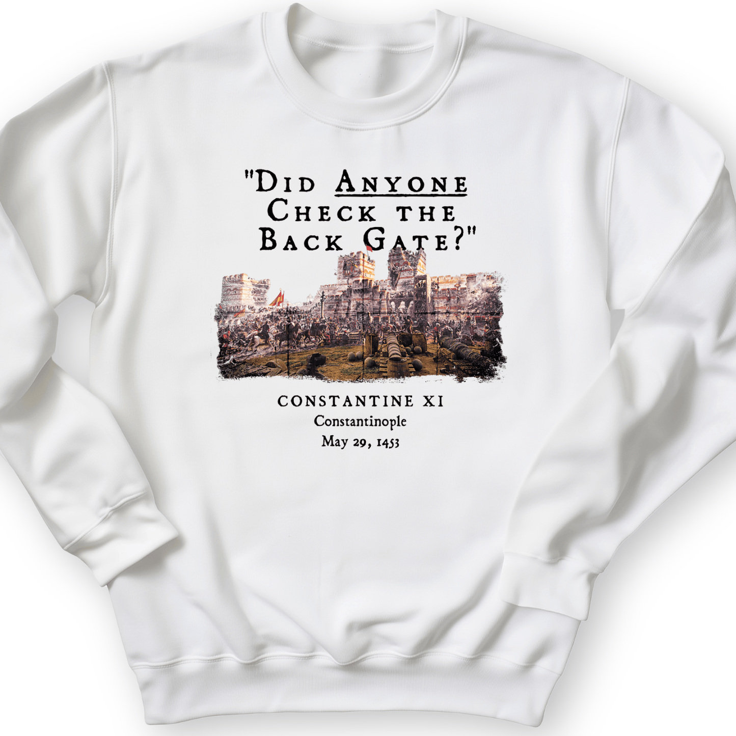 Constantinople Crewneck White / S