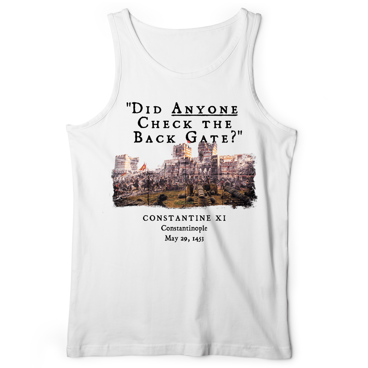 Constantinople Tank White / XS