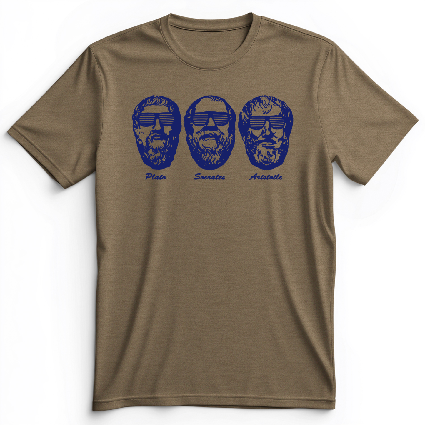 Cool Philosophers Premium Tee Heather Olive / S