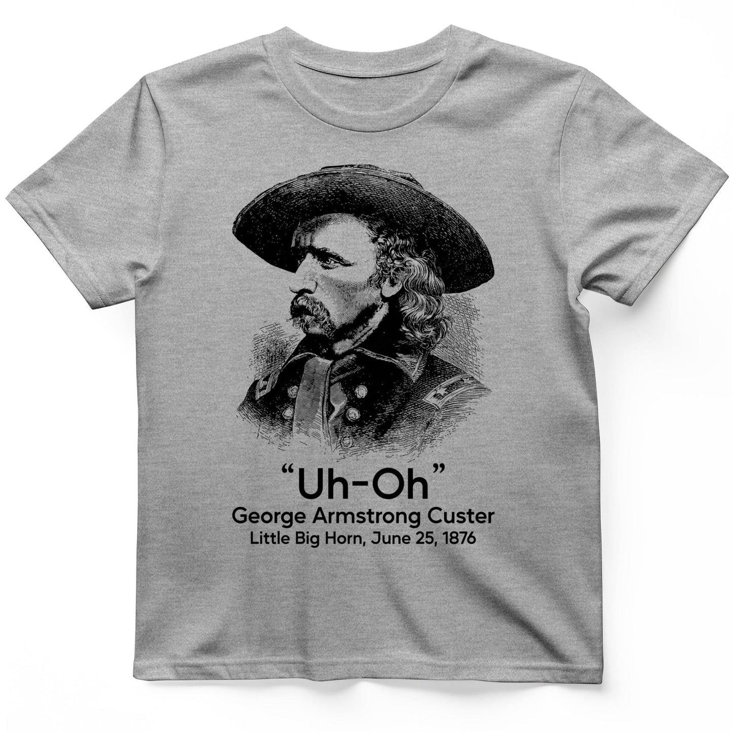 Custer Uh-Oh T-Shirt Sport Grey / S