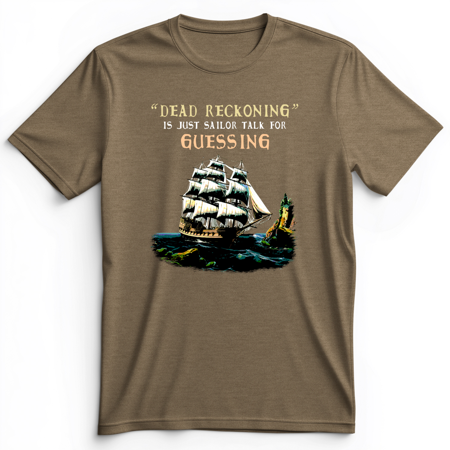Dead Reckoning Sailor Premium Tee Heather Olive / S