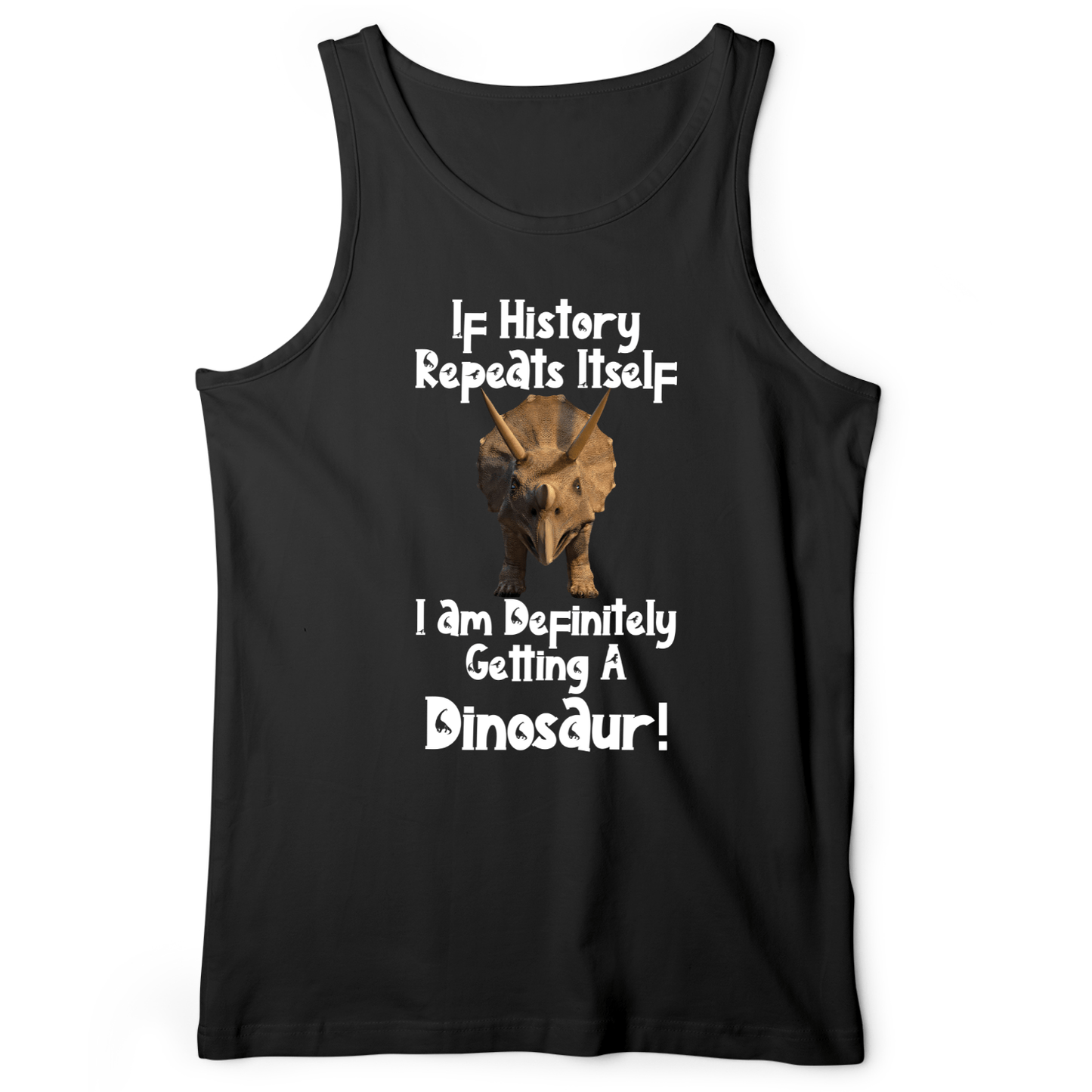 Dinosaur Tank Black / XS