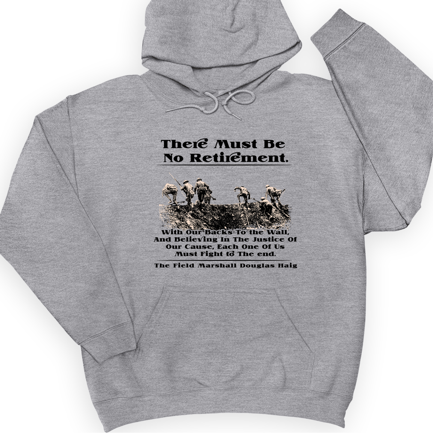 Douglas Haig Hoodie Sport Grey / S