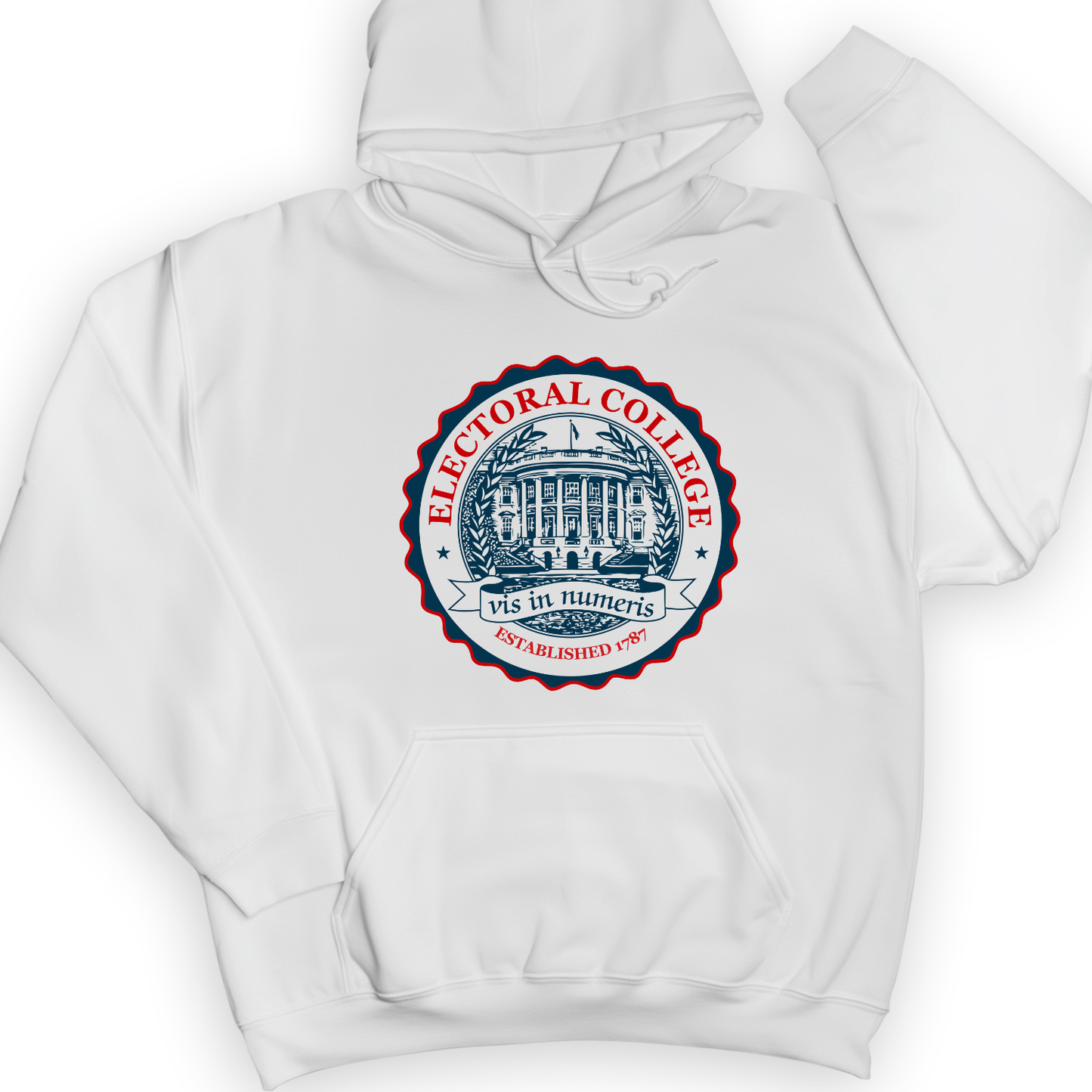 Electoral College Hoodie White / S