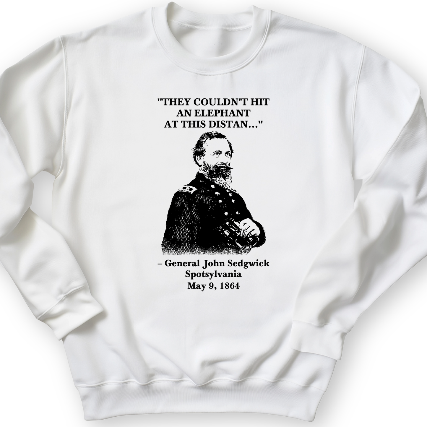 Elephant Crewneck White / S