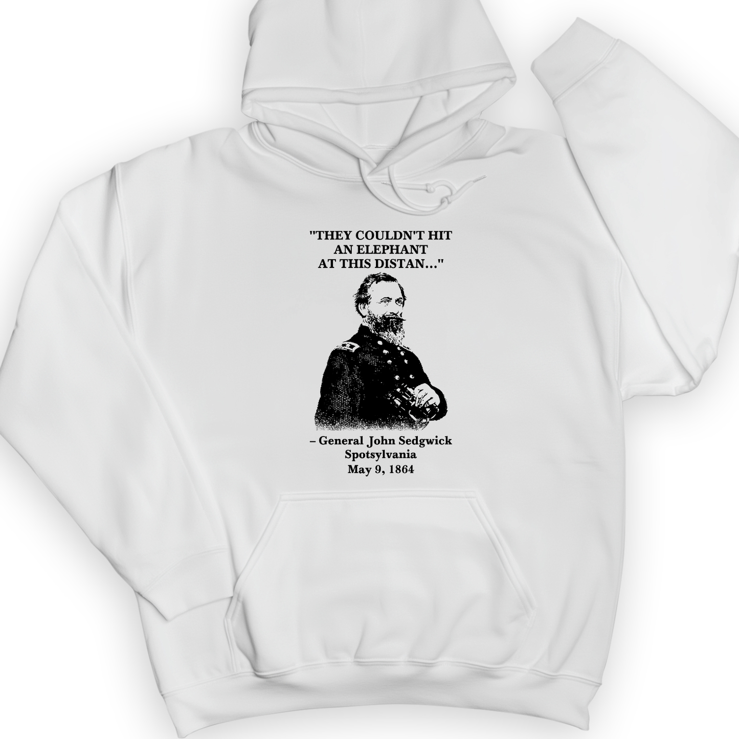 Elephant Hoodie White / S