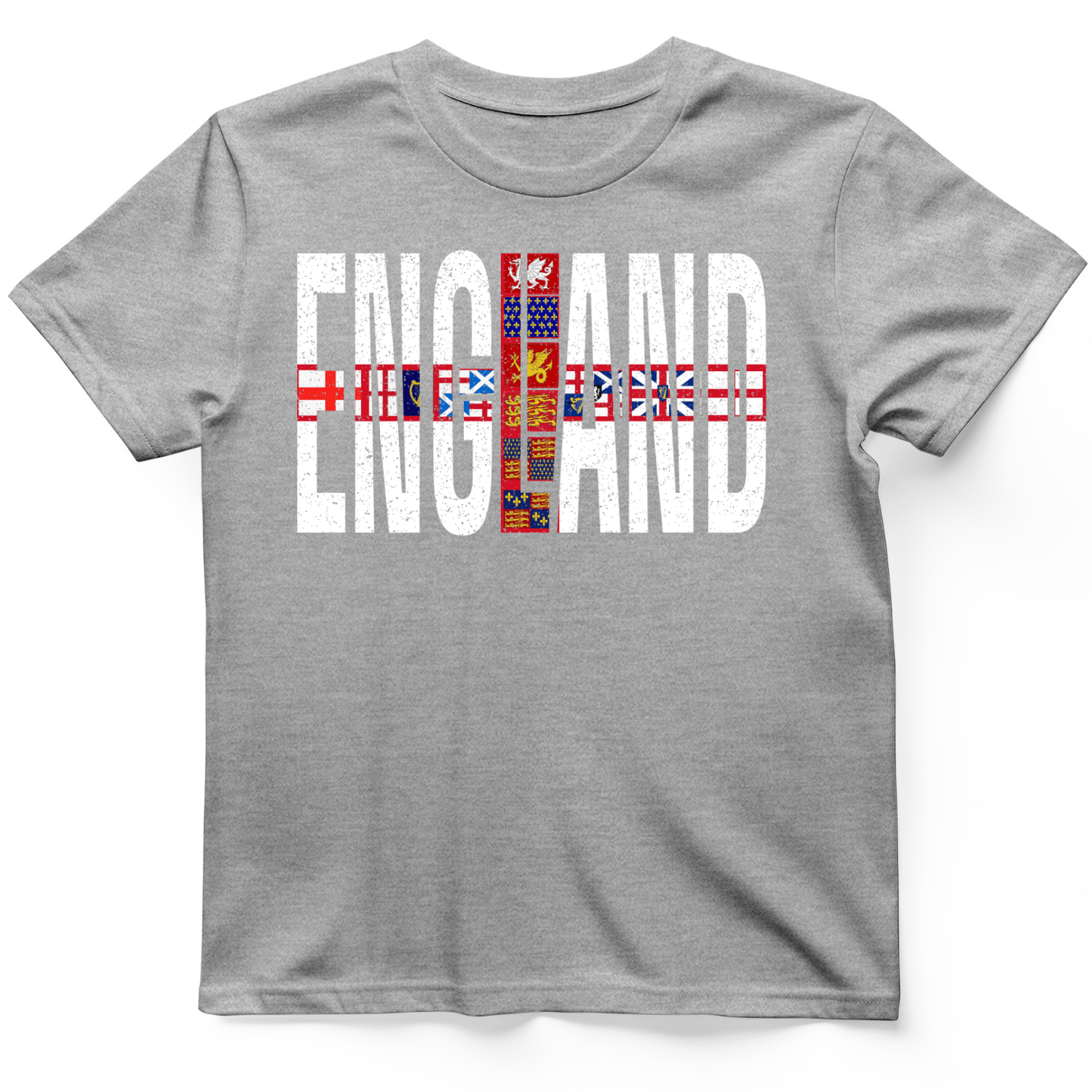 English Flags 1 T-Shirt Sport Grey / S