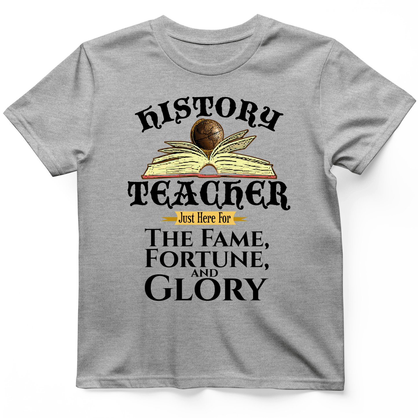 Fame Fortune Glory T-Shirt Sport Grey / S