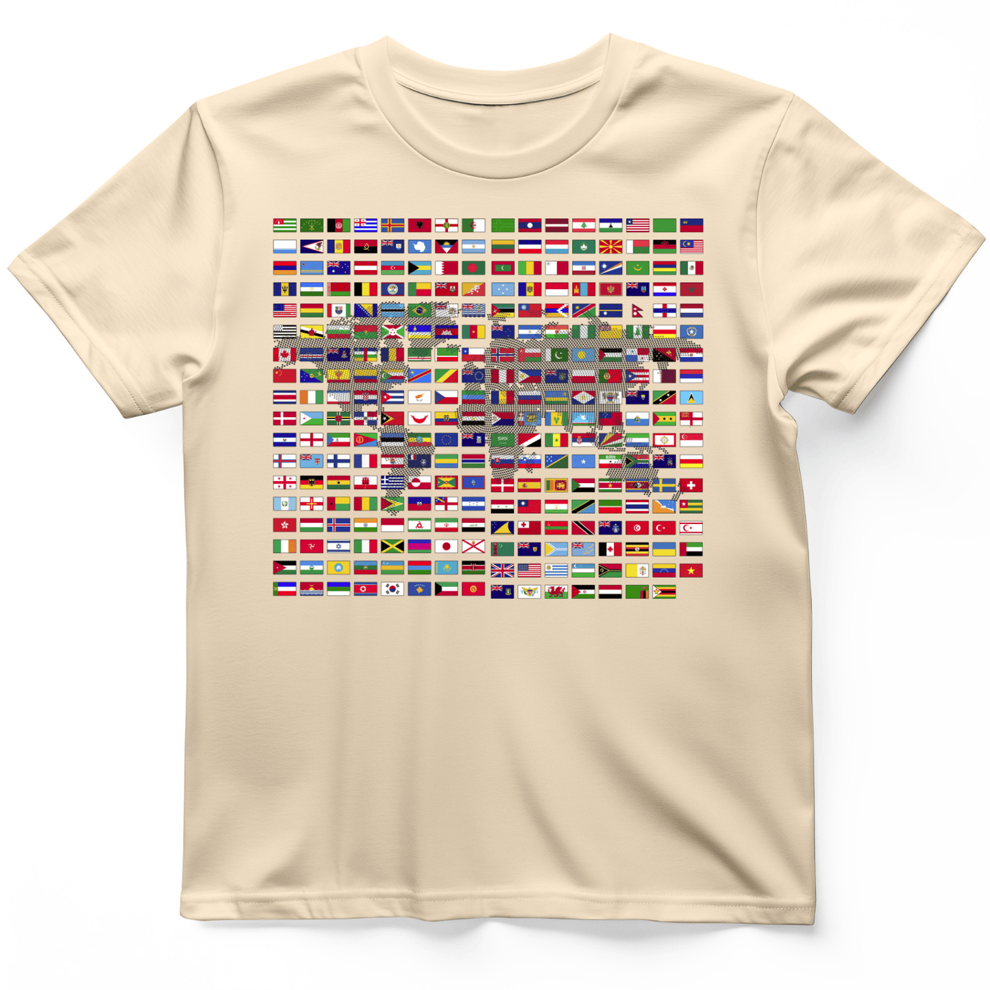 Flags of the World T-Shirt Natural / S