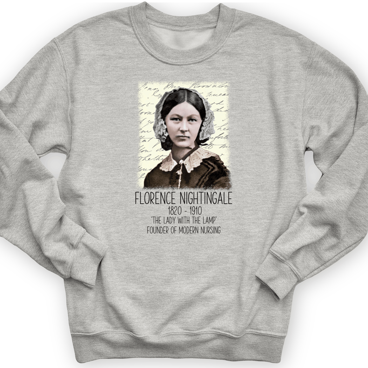 Florence Nightingale Crewneck Sport Grey / S