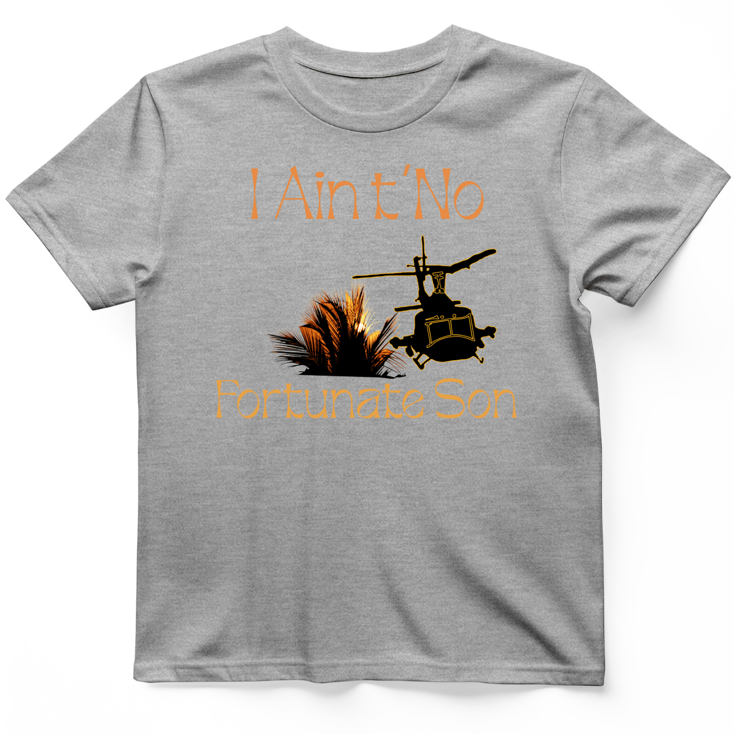 Fortunate Son T-Shirt Sport Grey / S