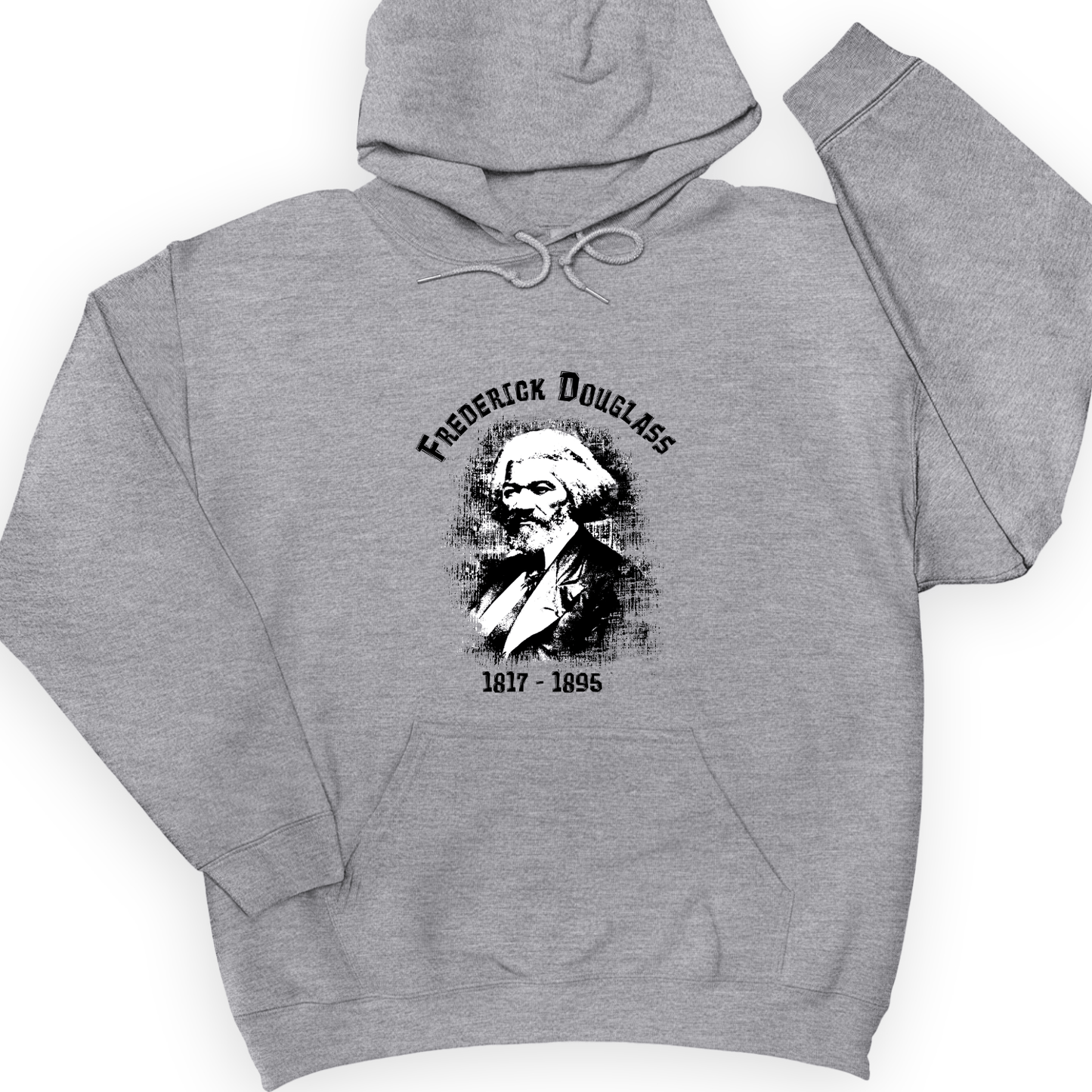 Frederick Douglas Hoodie Sport Grey / S