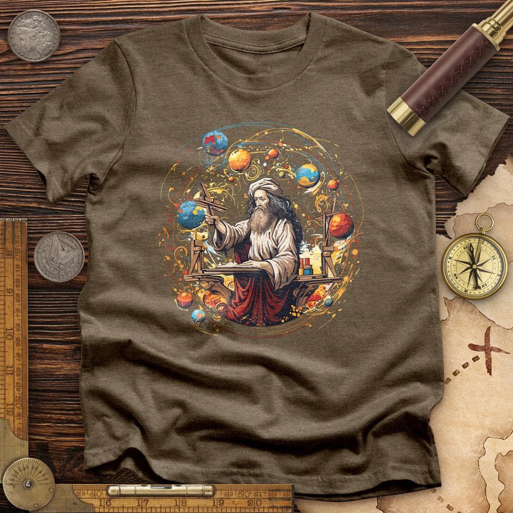 Galileo High Quality Tee Heather Olive / S