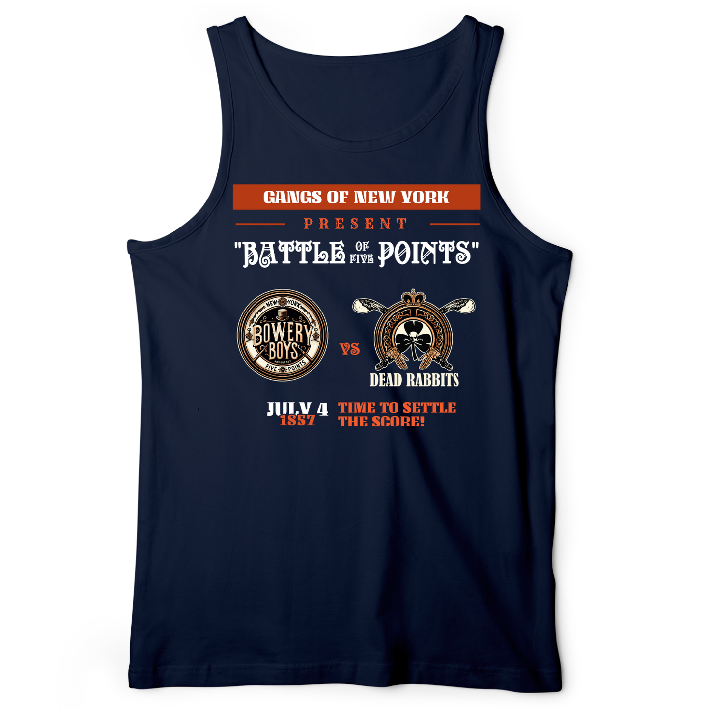 Gangs of New York Tank Navy / XS
