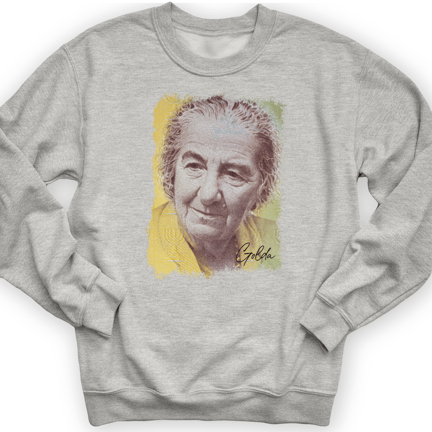 Golda Meir Crewneck Sport Grey / S