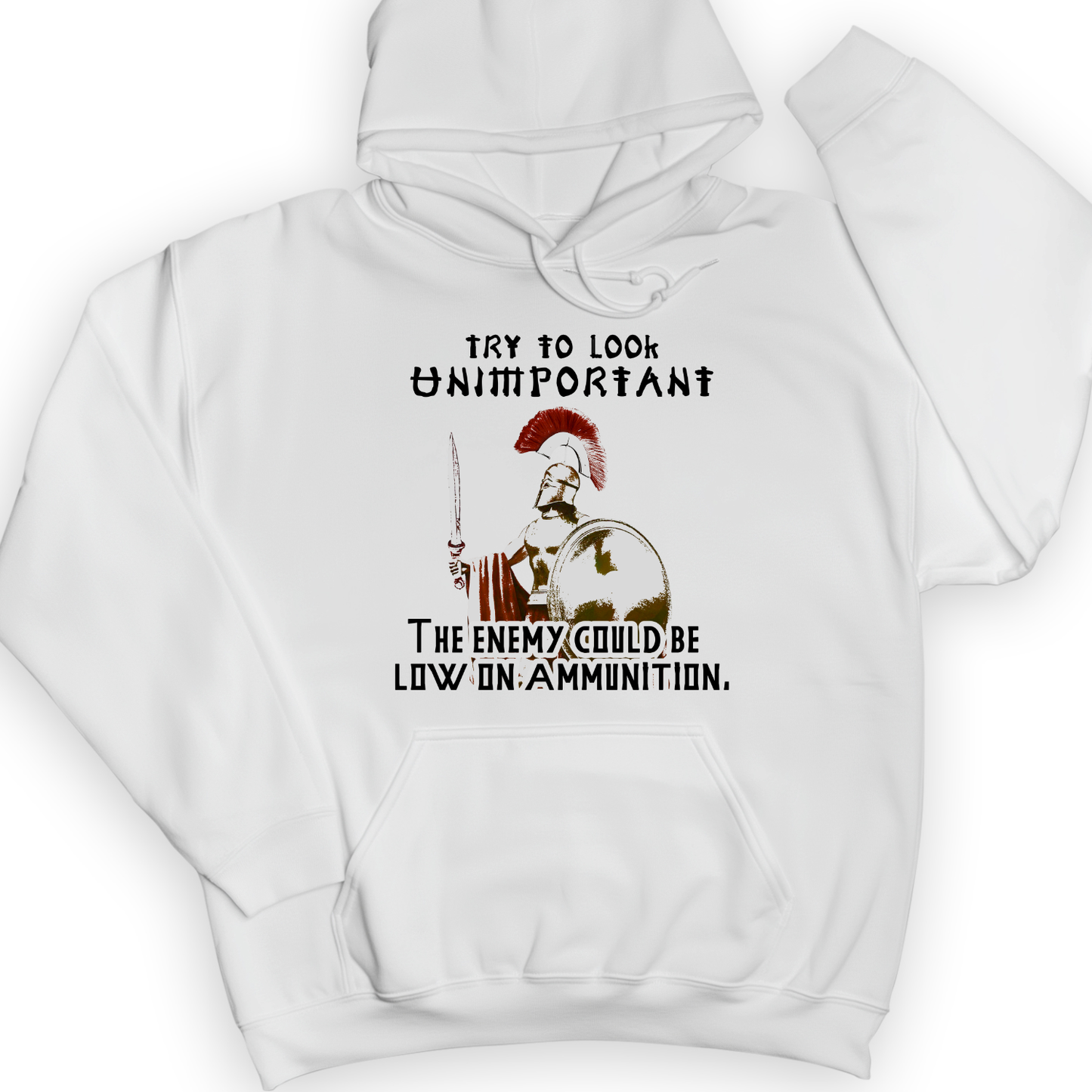 Greek Logic Hoodie White / S