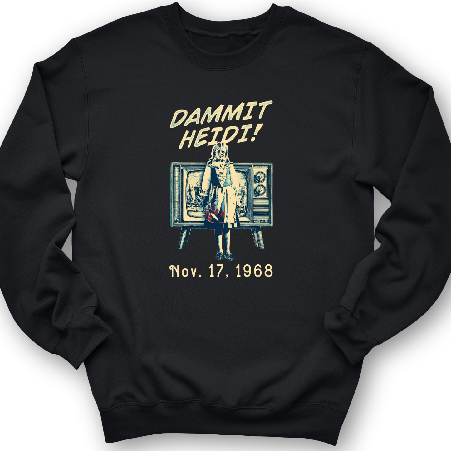 Heidi Bowl Crewneck Black / S