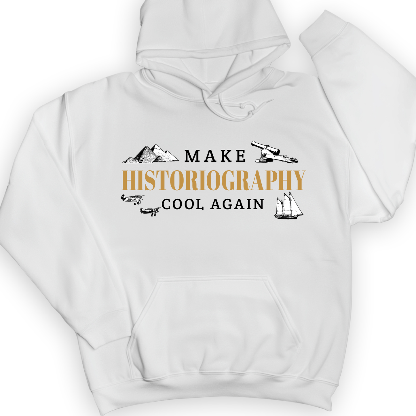 Historiography Matters Hoodie White / S