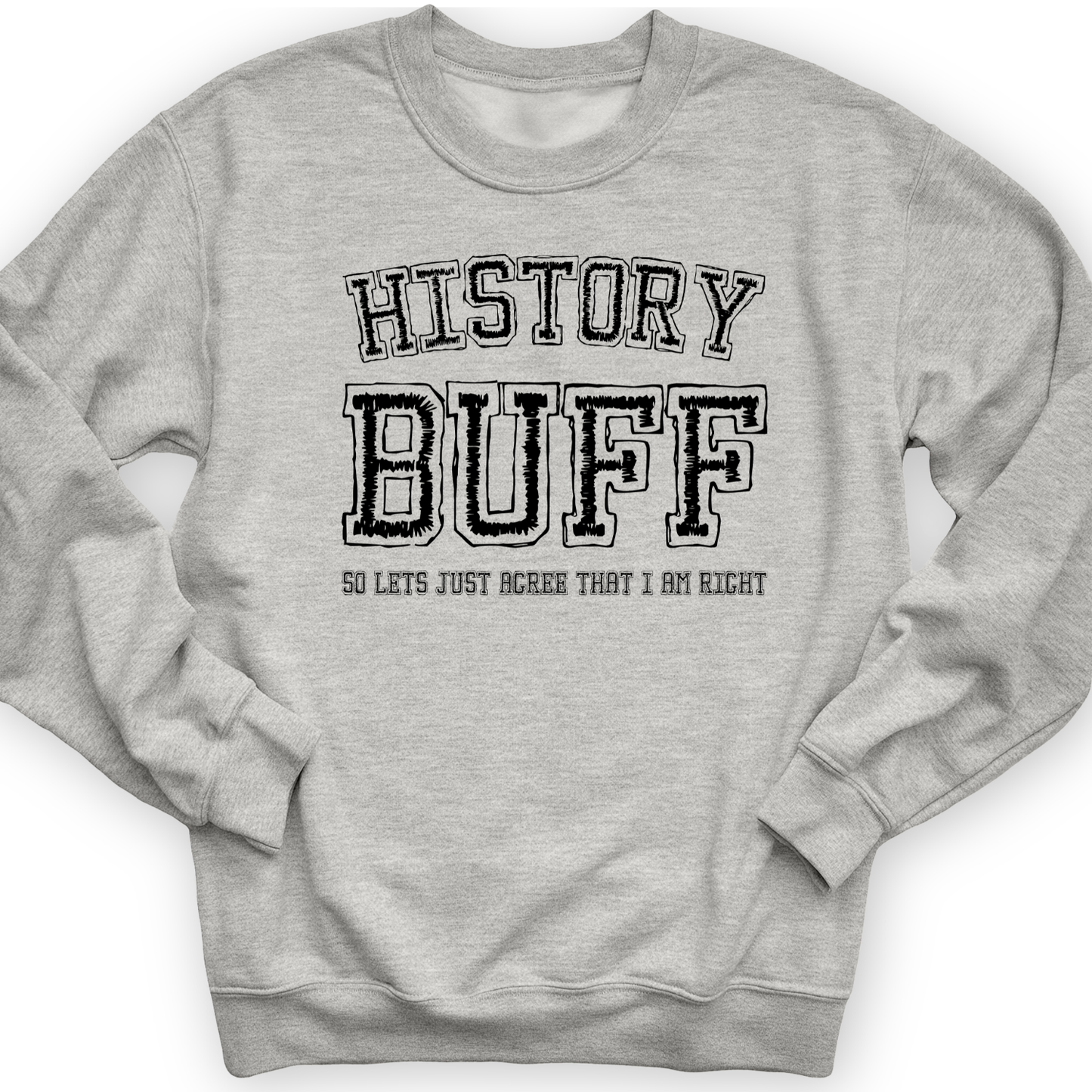 History Buff Crewneck Sport Grey / S