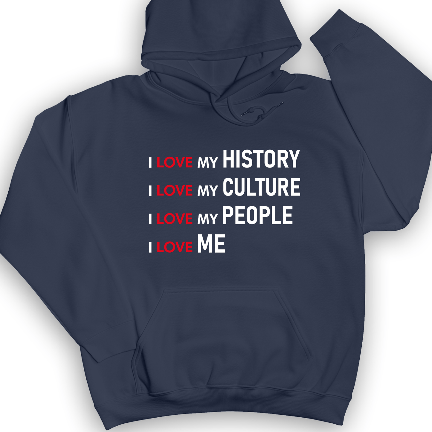 History Culture People Hoodie Navy / S